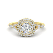 round-cut-spalit-band-double-halo-diamond-engagement-ring-in-FD11142RORANGLE3-NL-YG